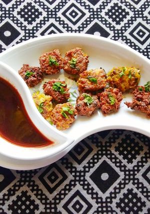 A picture of Khichdi kebab.