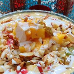 A picture of Mango Custard.