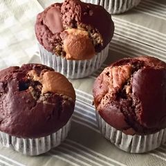 A picture of Tripple Chocolate Muffins - 5th month with Mateo 🎂👶🏼🍫.