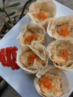 Foto resep Siomay udang tahu
