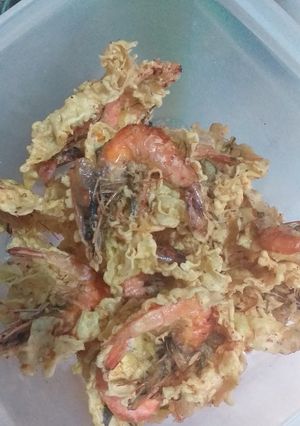 Foto resep Peyek udang