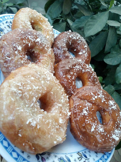 A picture of Milky Coconut donut.