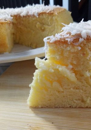 Foto resep Japanese cheese cake 🍰 (hanyar kawa)