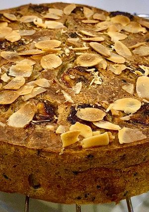 Hình của món Bánh chuối yến mạch.