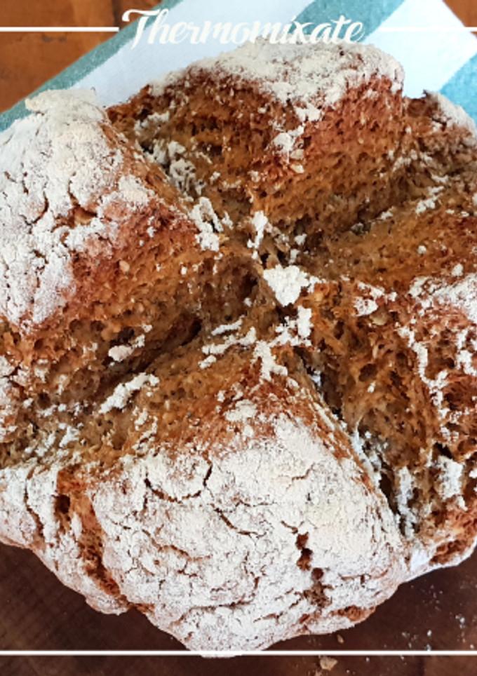 Una foto de Pan de soda irlandés con Thermomix