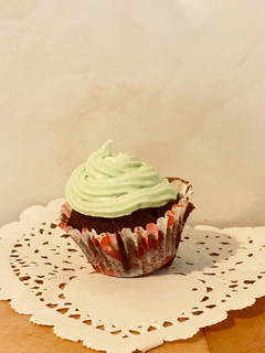 Una foto de Cupcakes de menta