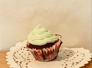 Una foto de Cupcakes de menta