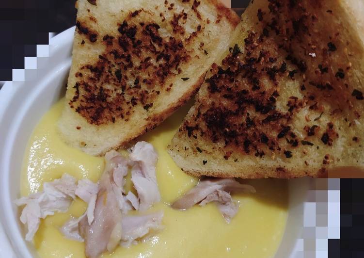 Arahan Buat Pumpkin Soup 🎃 yang Bergizi