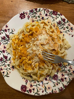 Una foto de Fusilli "al fierrito" de la abuela