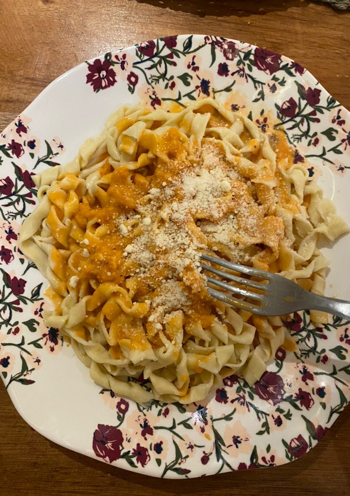 Una foto de Fusilli "al fierrito" de la abuela