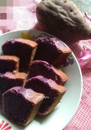 Foto resep Bolu ubi ungu panggang