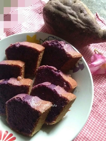Cara Gampang Membuat Resep Bolu ubi ungu panggang yang Lezat Sekali Anti Ribet, Bikin Ngiler