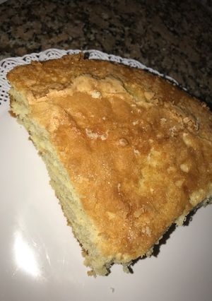 Una foto de Torta de vainilla casera