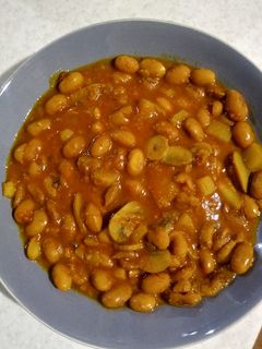 عکسی از دستور خوراک لوبیا چیتی