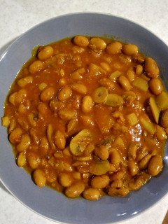 عکسی از دستور خوراک لوبیا چیتی