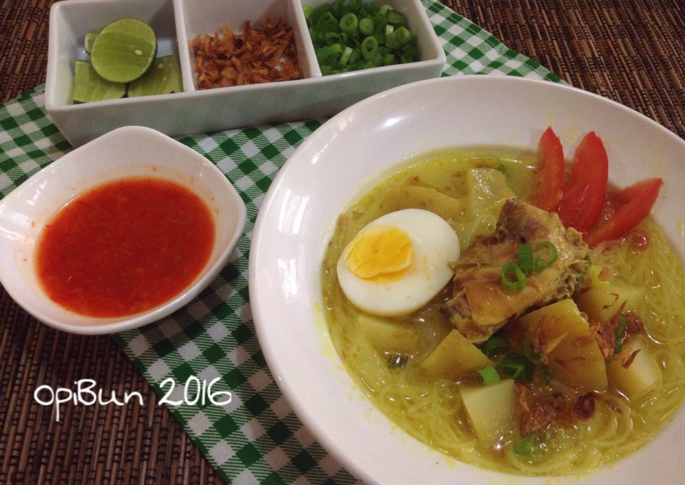 Soto Ayam simple