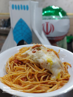 عکسی از دستور ماکارونی پنیری با سوسیس 🍝