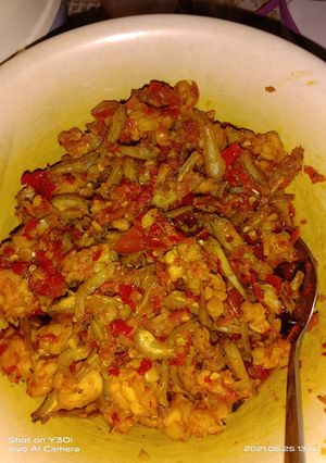 Foto resep Sambal teri tempe