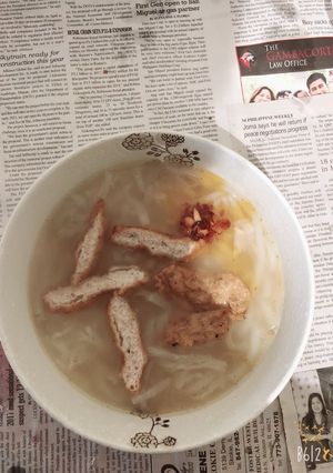 Hình của món Bánh Canh chả cá nhà làm...