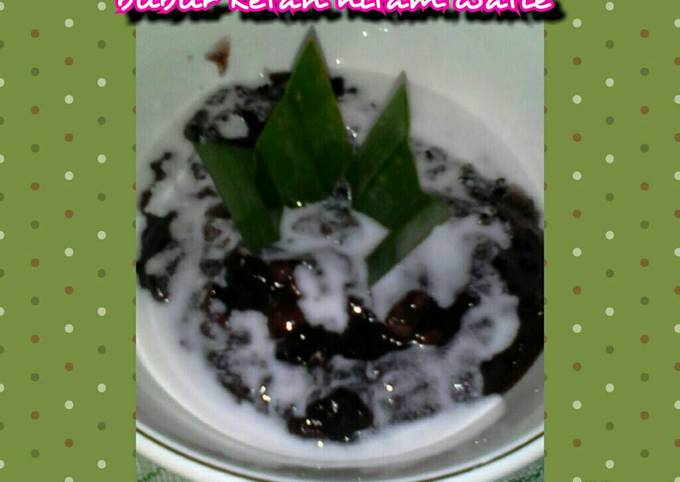 Resep Bubur ketan hitam dan tips memasak cepat tanpa direndam Resep Bubur ketan hitam dan tips memasak cepat tanpa direndam