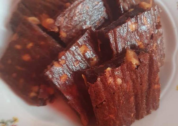 Mogyorós lisztmentes brownie