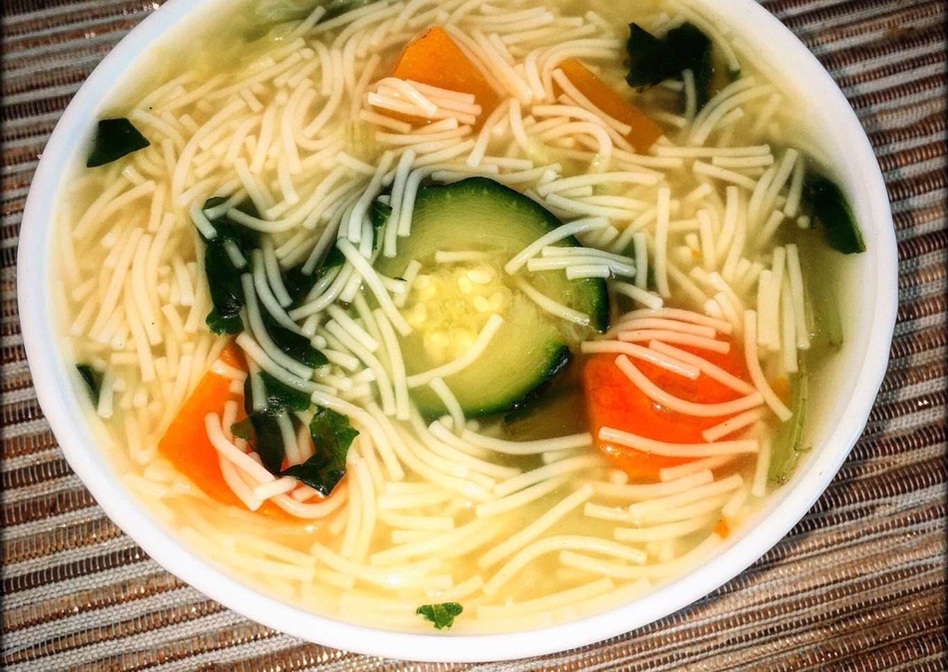 Sopa de verduras