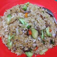 รูปของ Nasi goreng teri brokoli