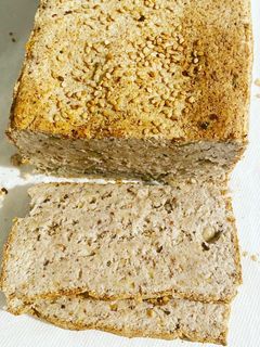 Una foto de Pan de barra keto