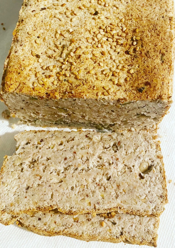 Una foto de Pan de barra keto
