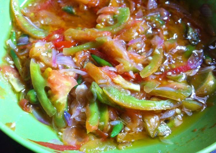 Sambal dabu dabu asli menado