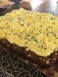 Torta toddy y crema de limón