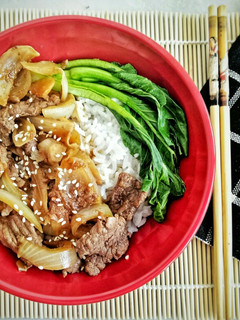 Foto resep Gyudon beef bowl