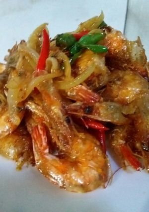 Foto resep Udang Pedas ala Warteg