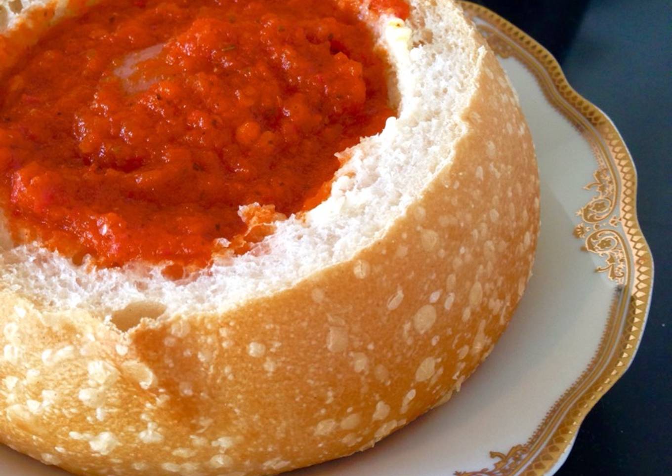 Pregnant Lady Tomato Soup