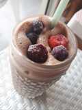 Batido helado de chocolate