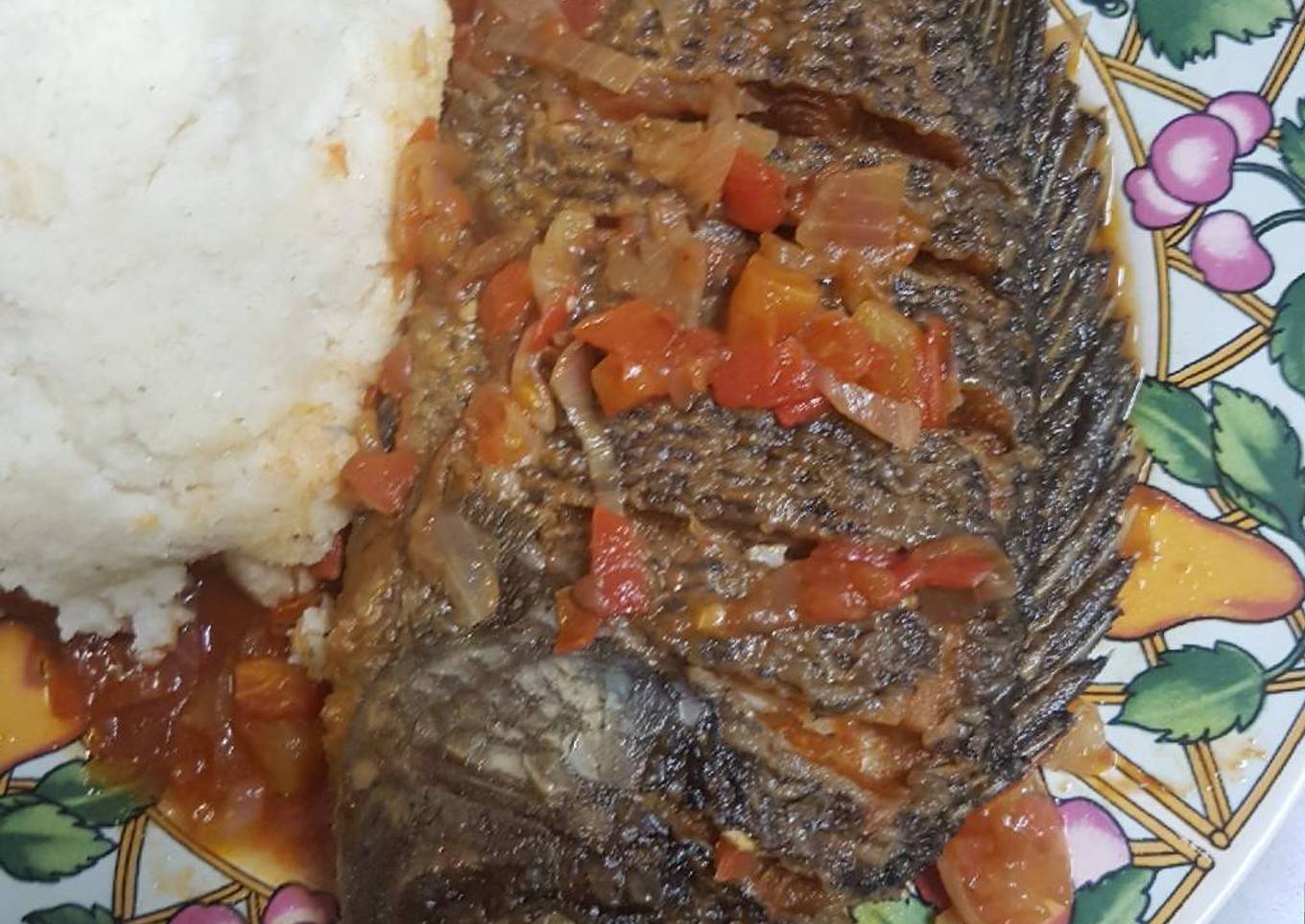 Fish ugali
