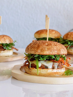 Una foto de Hamburguesa a la italiana | Súper Burger | DarixLAB