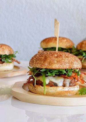 Foto principal de Hamburguesa a la italiana | Súper Burger | DarixLAB