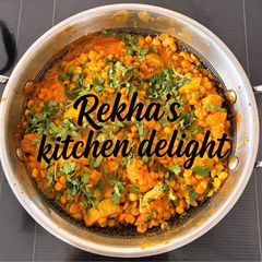 A picture of Dudhi Chana Dal Nu Shaak | Rekha’s Kitchen Delight.