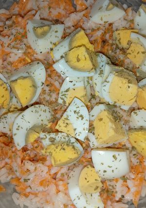 Una foto de Ensalada de arroz