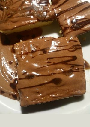Una foto de Bocados de vainilla con mousse y chocolate. Fácil. 💯✴