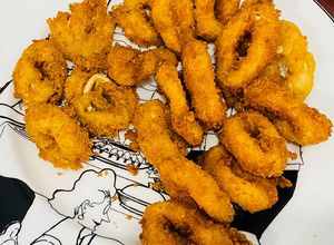 Foto resep Calamari Ring (Cumi goreng tepung)