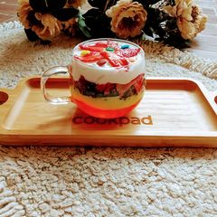 Strawberry Trifle Pudding A picture of Strawberry Trifle Pudding.