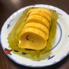 A picture of Datemaki for Osechi Ryori, Japanese New Year Food.