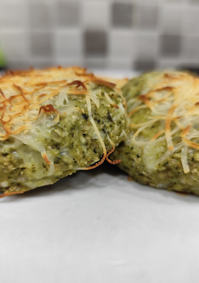 Una foto de Hamburguesa de brócoli