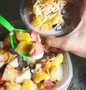 Cara Mudah Membikin Resep Salad Buah Segar with Cornflakes, Cheese, Yoghurt &amp; Mayo yang Menggugah Selera Anti Ribet, Mantap Sekali