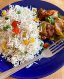 Mixed veg fried rice