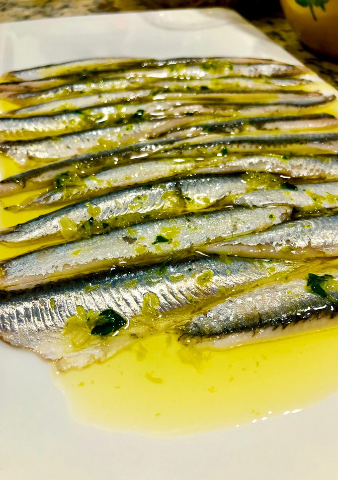 Una foto de Boquerones en vinagre