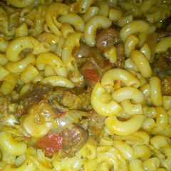 A picture of Jallof macaroni.