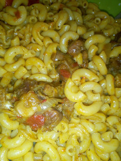 A picture of Jallof macaroni.